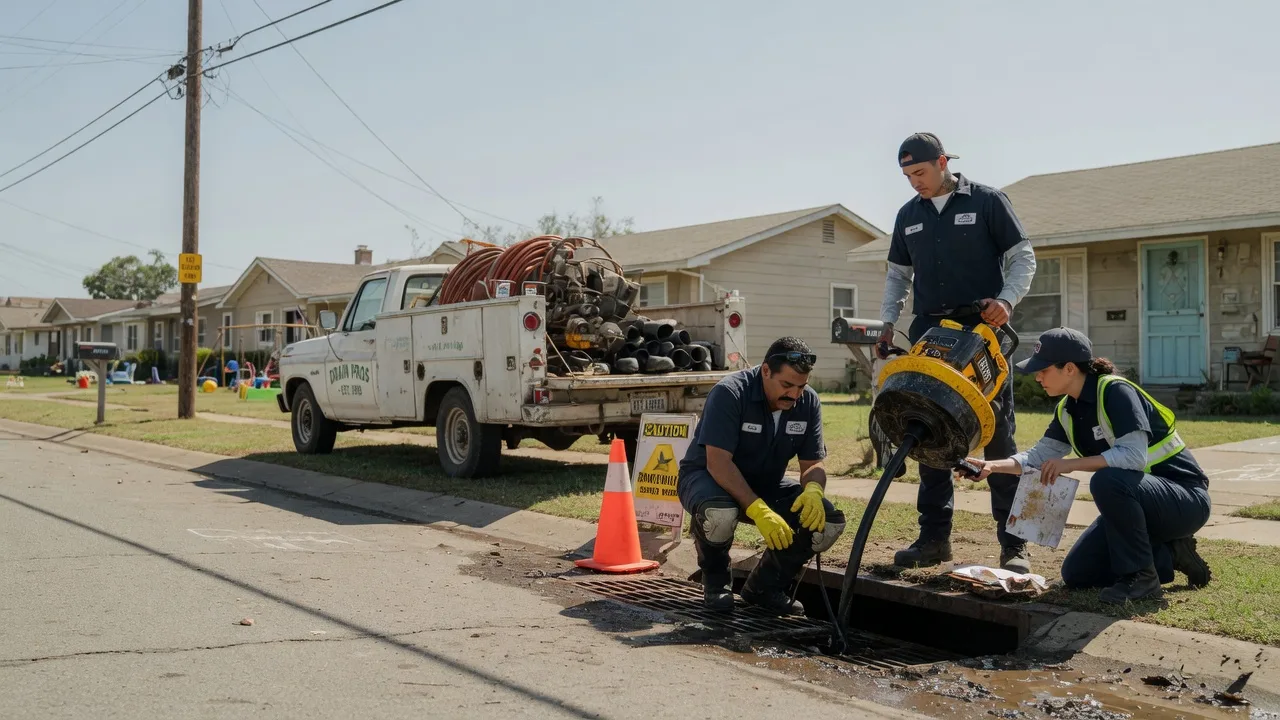 Drain Cleaning in Navasota, TX near me